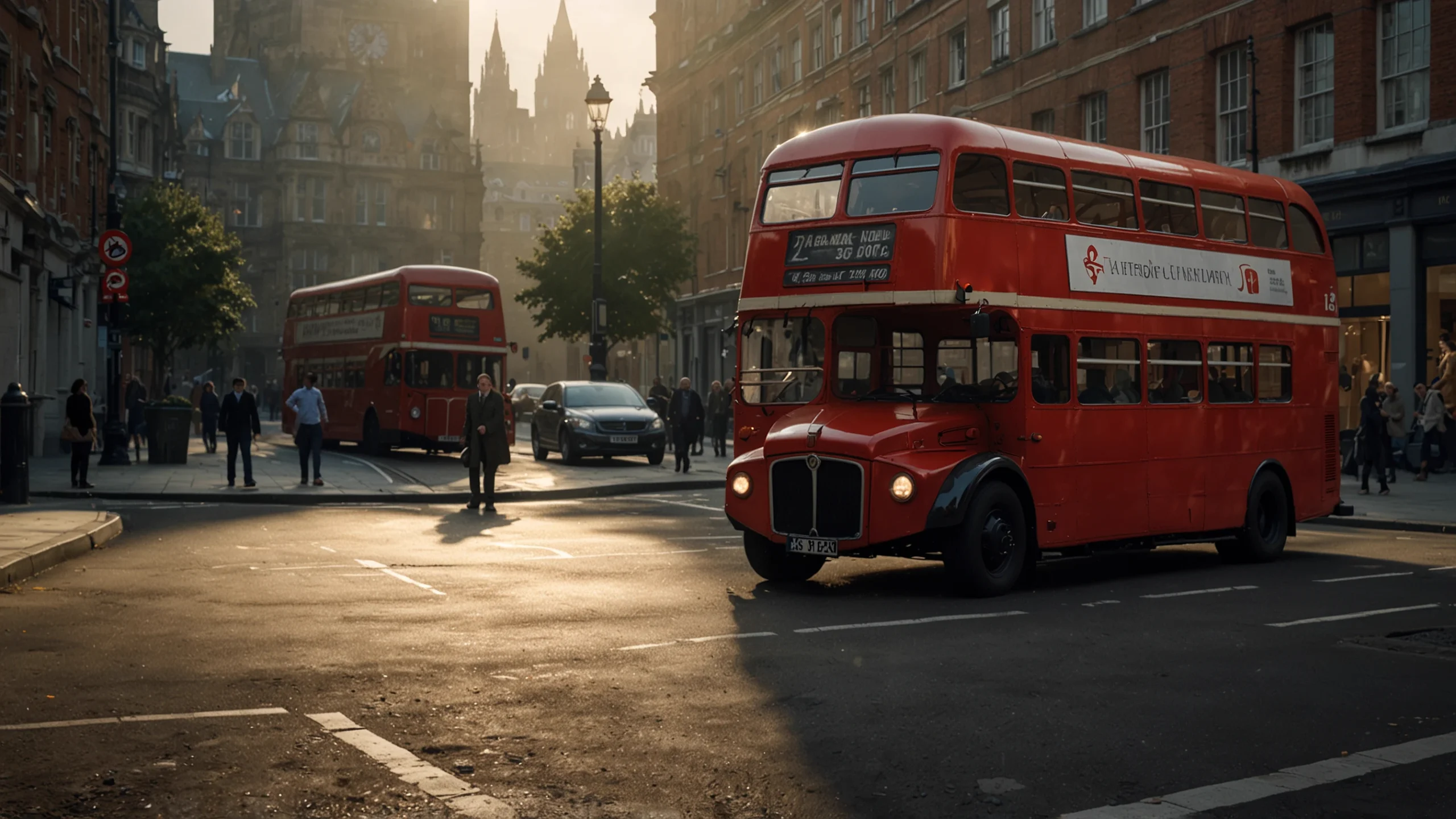 Ảnh: Khung cảnh nhộn nhịp tại trung tâm thành phố London.