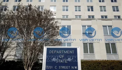 Trụ sở Bộ Ngoại giao Mỹ ở Washington, DC. Ảnh: REUTERS/TTXVN.